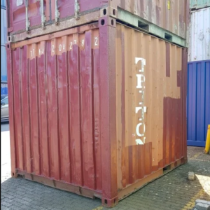 10-FOOT DRY VAN SEA CONTAINER IN USED B+ CONDITION